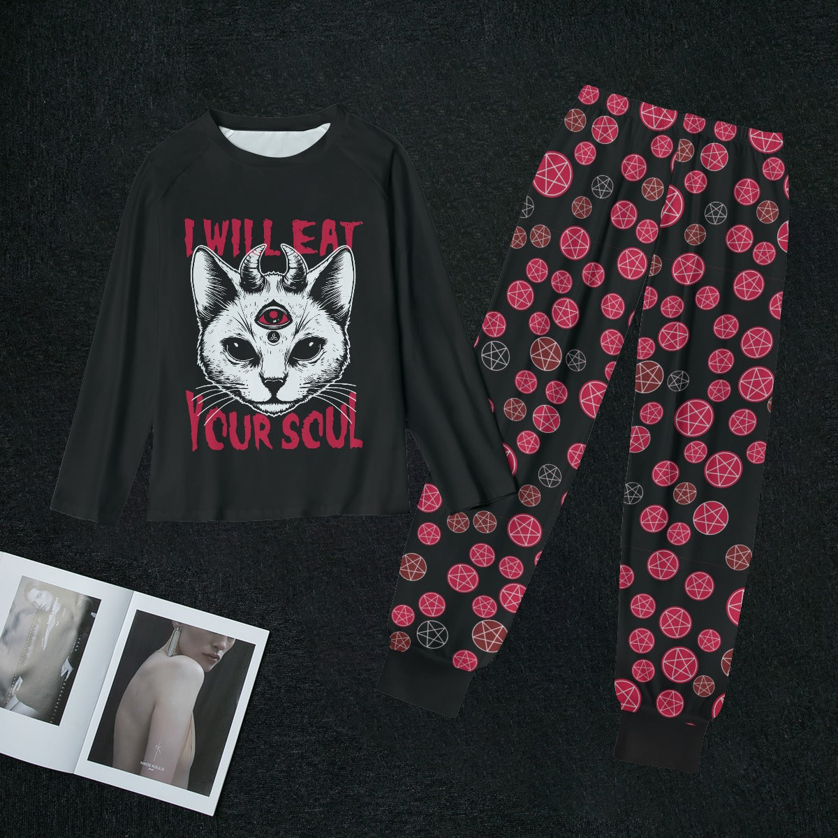 Demon Cat Pajama Set