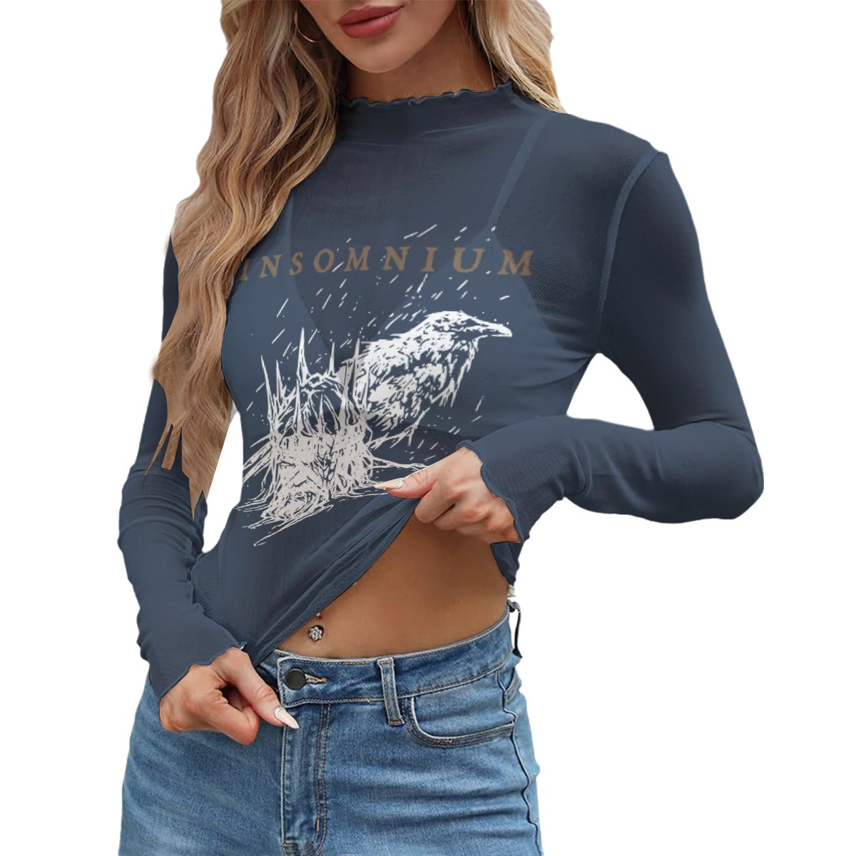Insomnium Mesh Long Sleeve Top