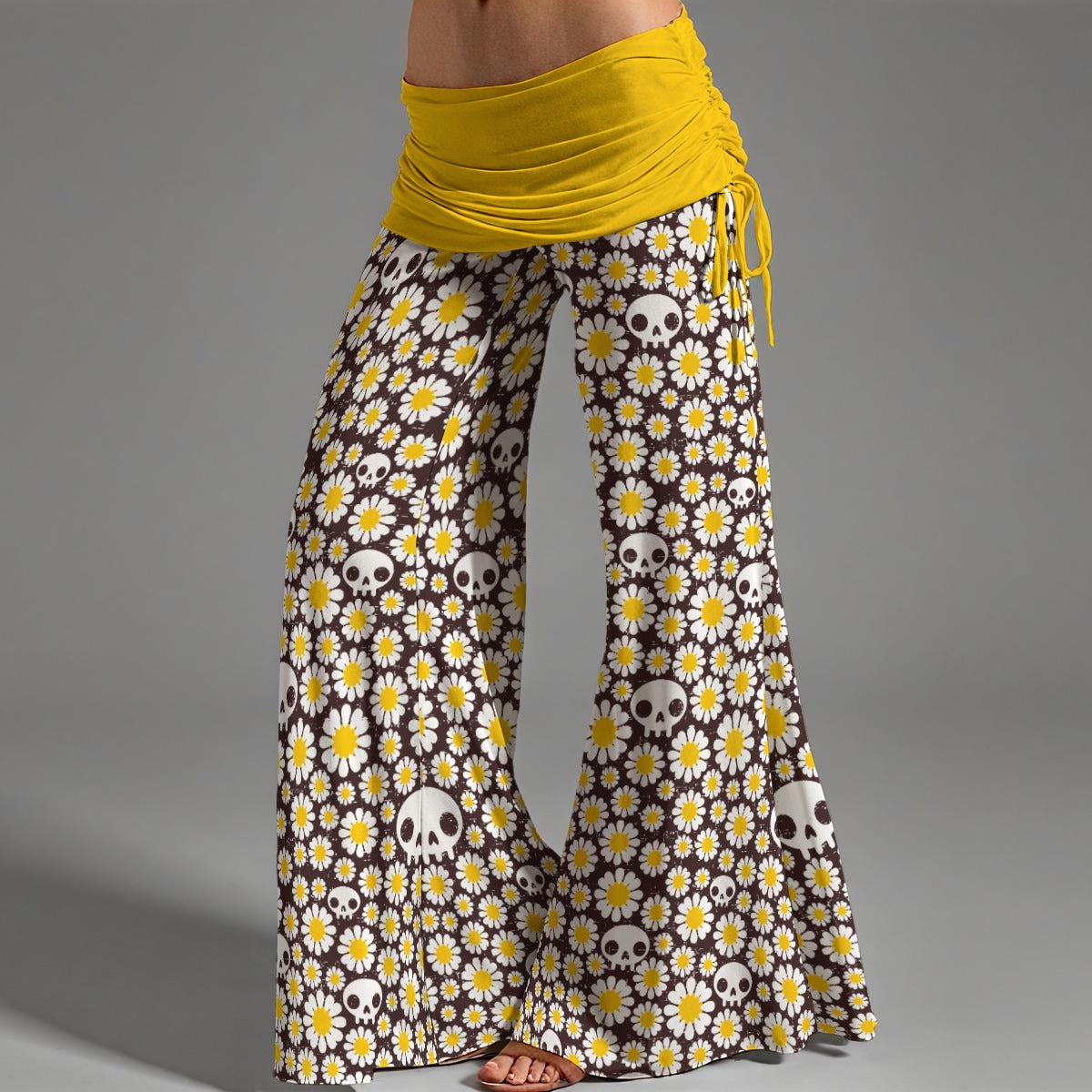 No Daisy High Waist Wide Leg Pants