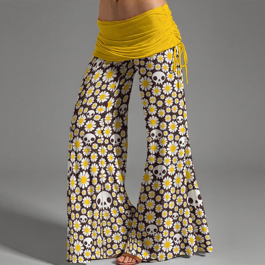No Daisy High Waist Wide Leg Pants
