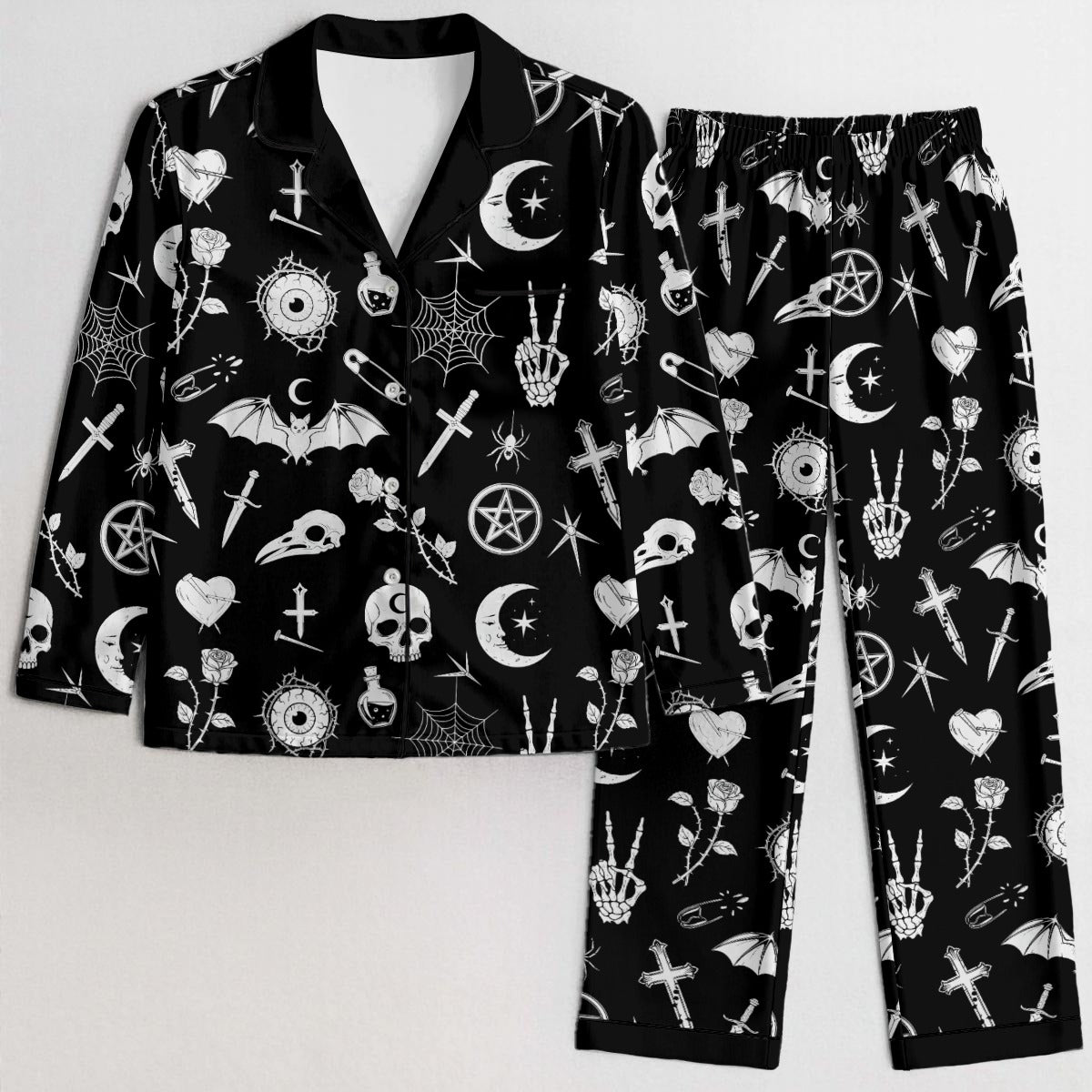 Spellbound Women's Satin Pajama Set