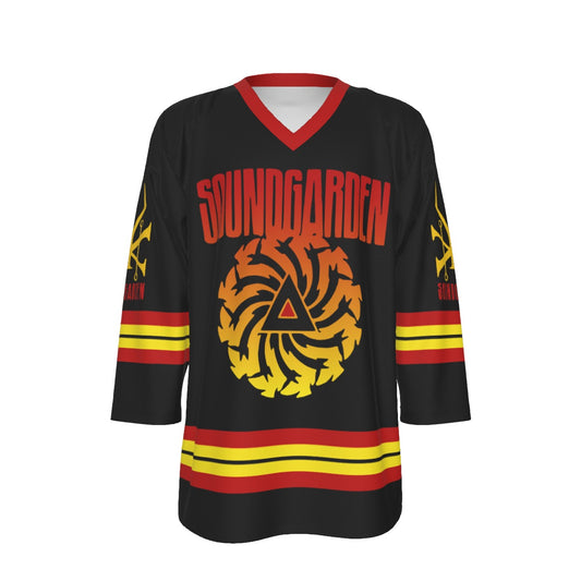 Soundgarden Unisex V-neck Hockey Jersey