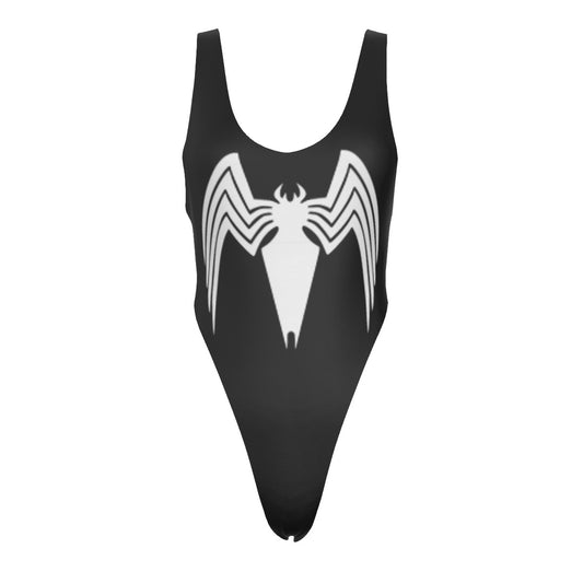 Symbiote One-piece Reversable Swimsuit