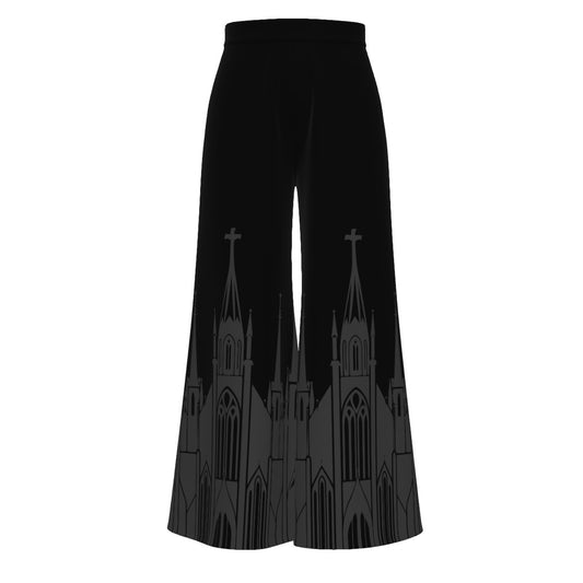 Immaculate Conception High Waist Wide Leg Trousers