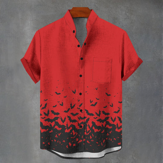 Vamp Night Stand Collar Shirt