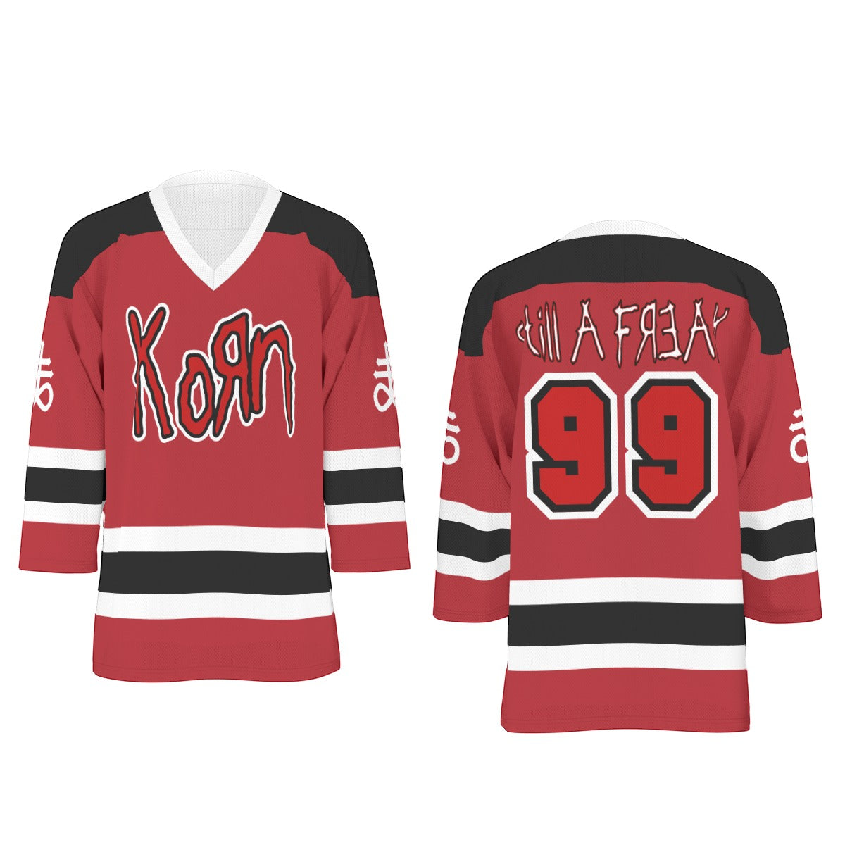 Wu-Tang (Jersey Devil) Unisex V-neck Hockey Jersey