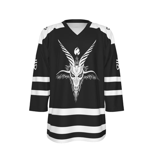 Baphomet V.2 Unisex V-neck Hockey Jersey