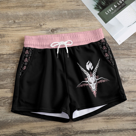 Baphomet / Pink Shorts