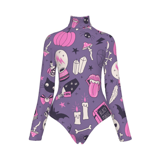 Pastel Spooky Long Sleeve Bodysuit