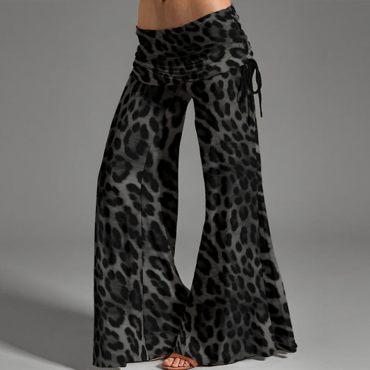Pussy Galore High Waist Wide Leg Pants