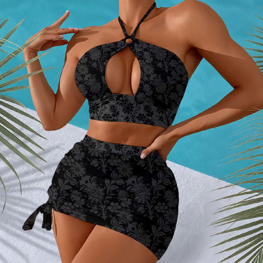 Dorian Gray Halter Neck Swimming Suit