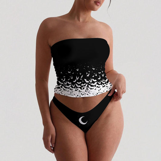 Release the Bats Strapless Tube Top Set