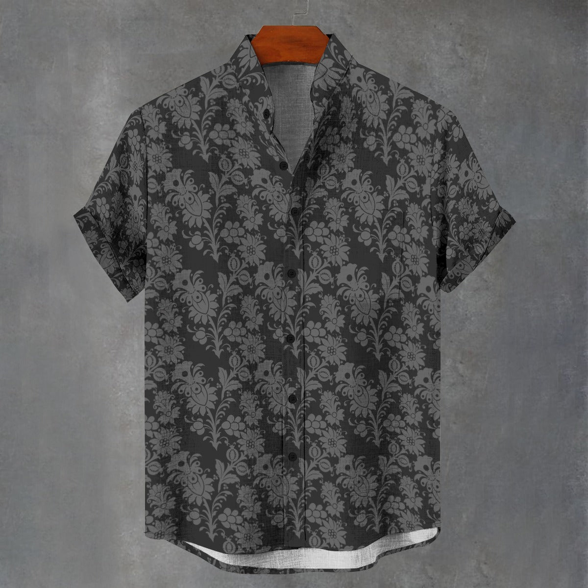 Dorian Gray Stand Collar Shirt