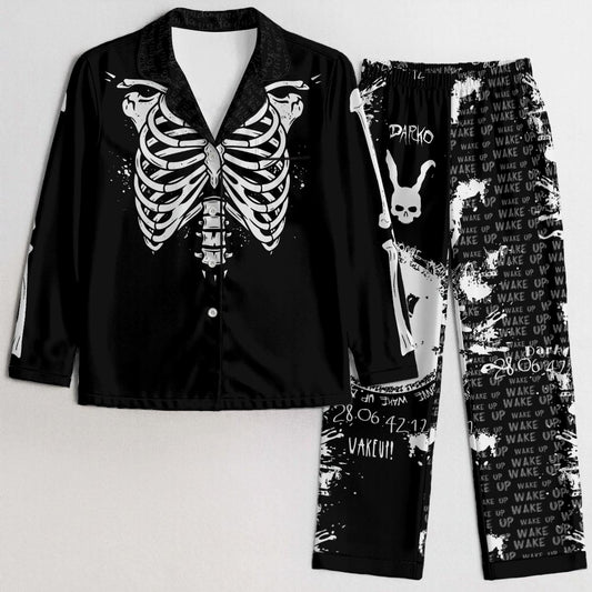 DarkO Women's Satin Pajama Set