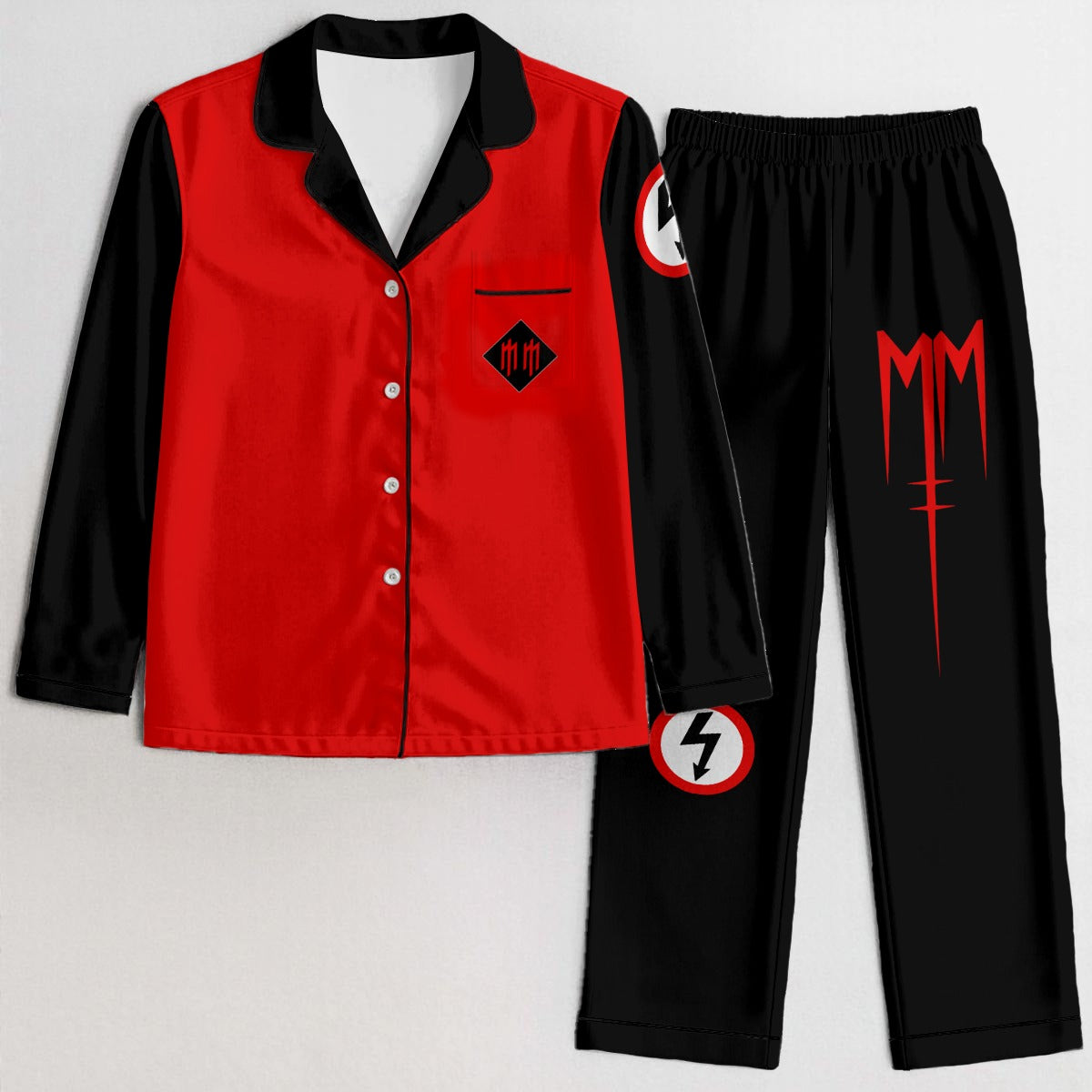 Manson Women's Satin Pajama Set