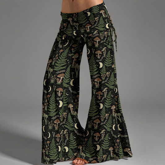Fern Gully High Waist Wide Leg Pants