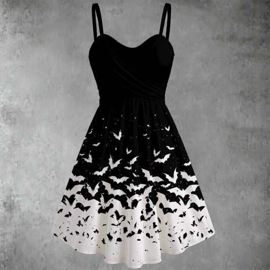 Release the Bats Spaghetti Strap Dress