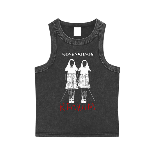 Redrum Snow Washed Tank Top