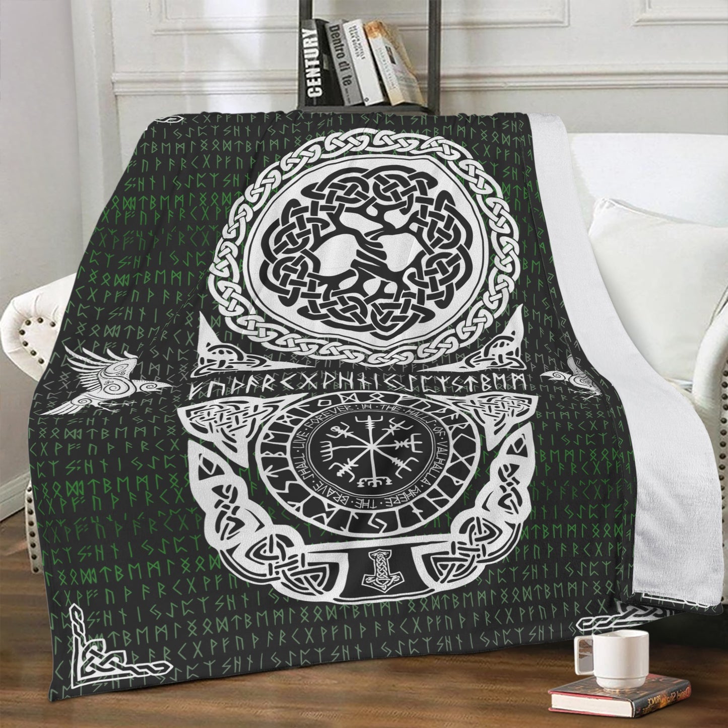 Yggdrasil Premium Fleece Blanket