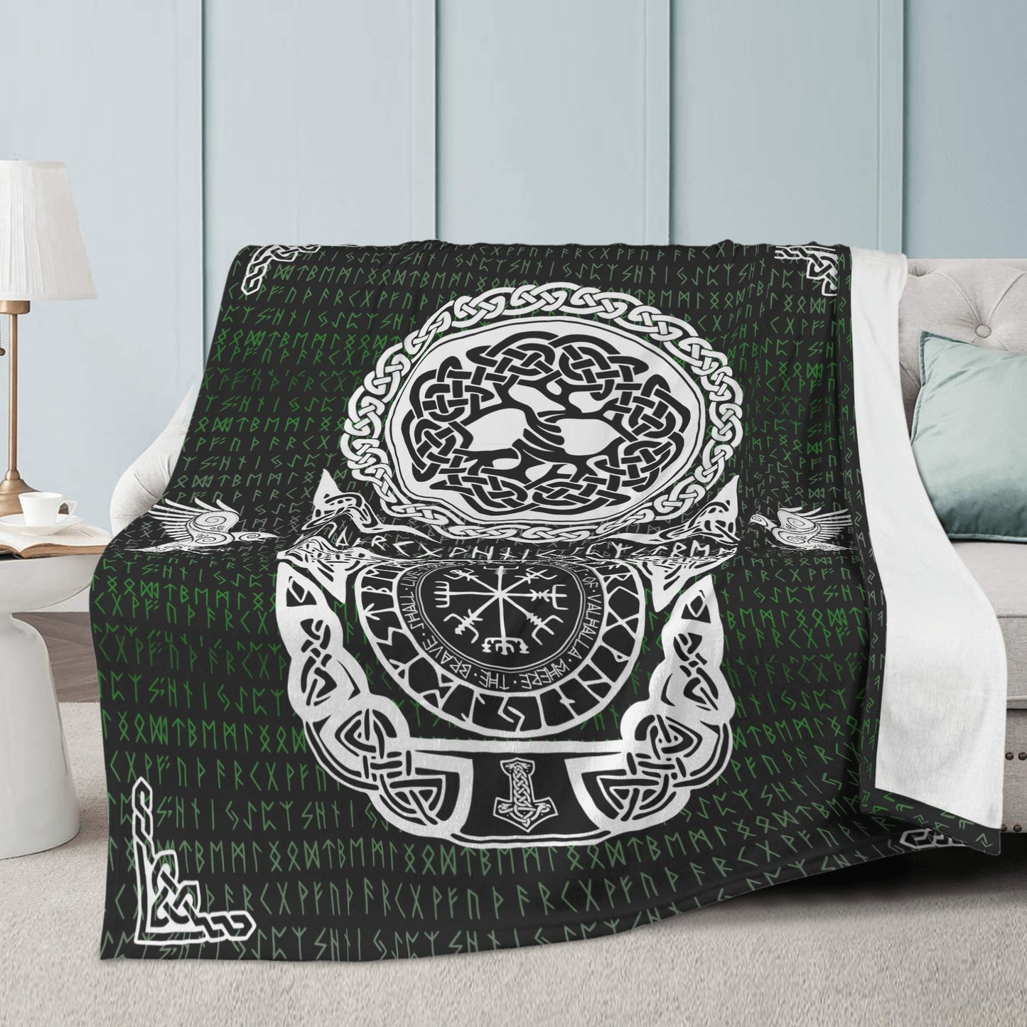 Yggdrasil Premium Fleece Blanket