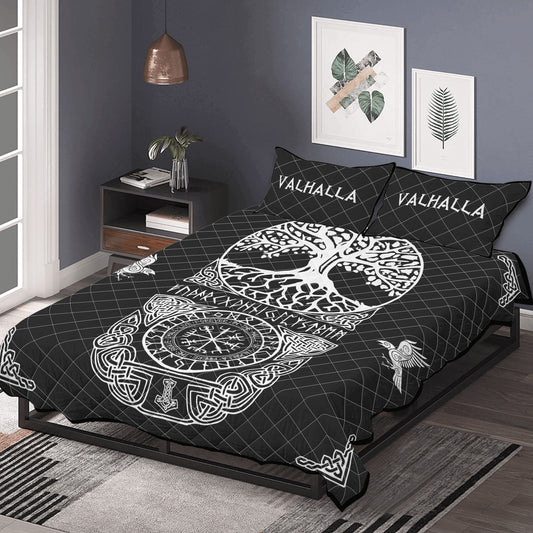 Yggdrasil Quilt Bed Set