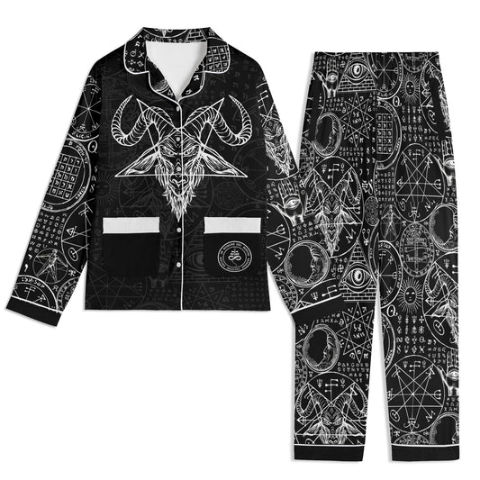 Luciferian Unisex Nightwear Pajama Set