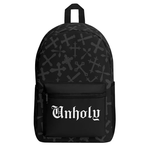 Unholy Crosses Vintage Backpack