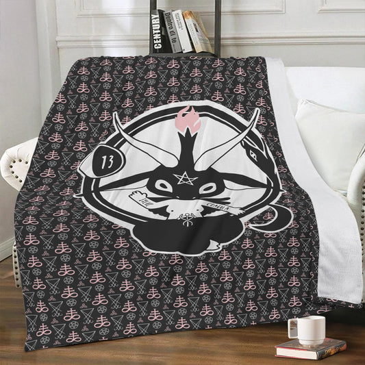 Baphomet Premium Fleece Blanket