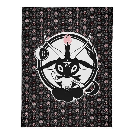 Baphomet Premium Fleece Blanket