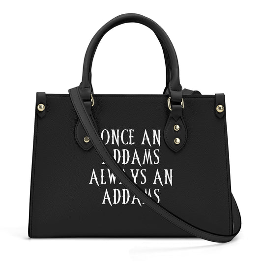 Addams Bag With Black Handle