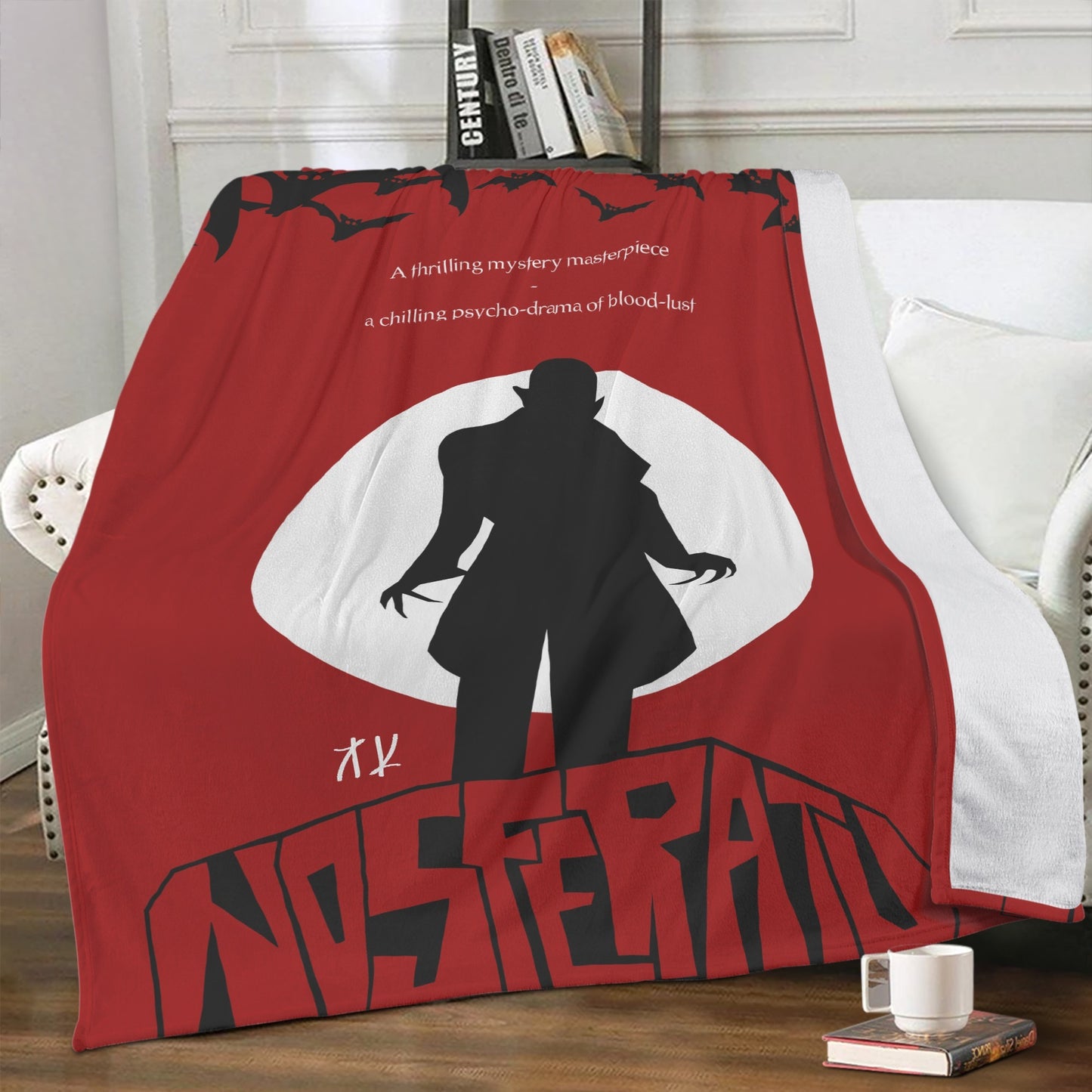 Nosferatu Premium Fleece Blanket