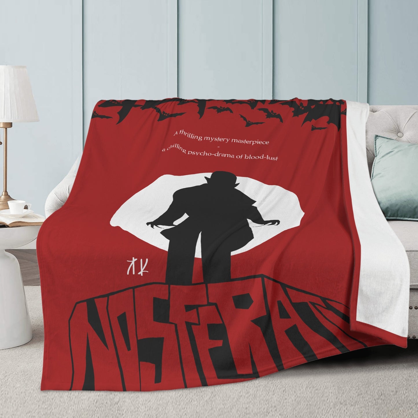 Nosferatu Premium Fleece Blanket