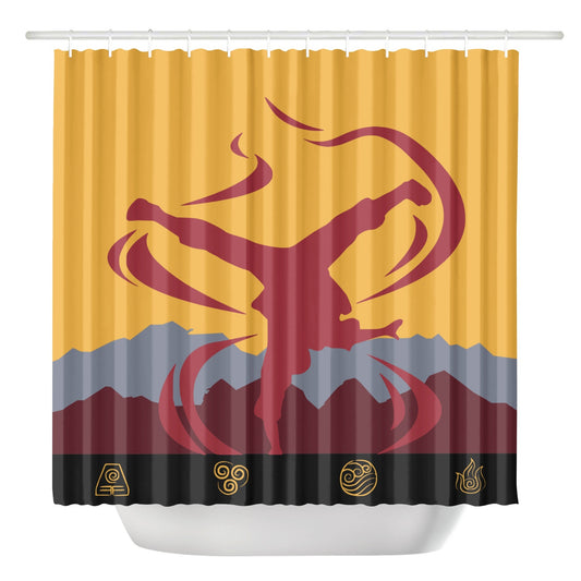Avatar / Air Nomad Bath Room Shower Curtain