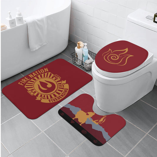 Avatar / Fire Nation Bath Room Toilet Set