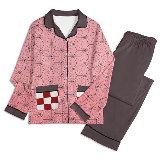 Demon Slayer Nezuko Unisex Nightwear Pajama Set