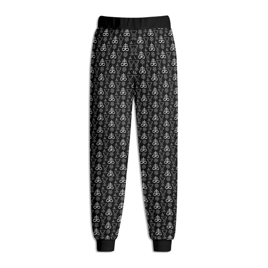 Baphomet Sigils Unisex Joggers Sweatpants