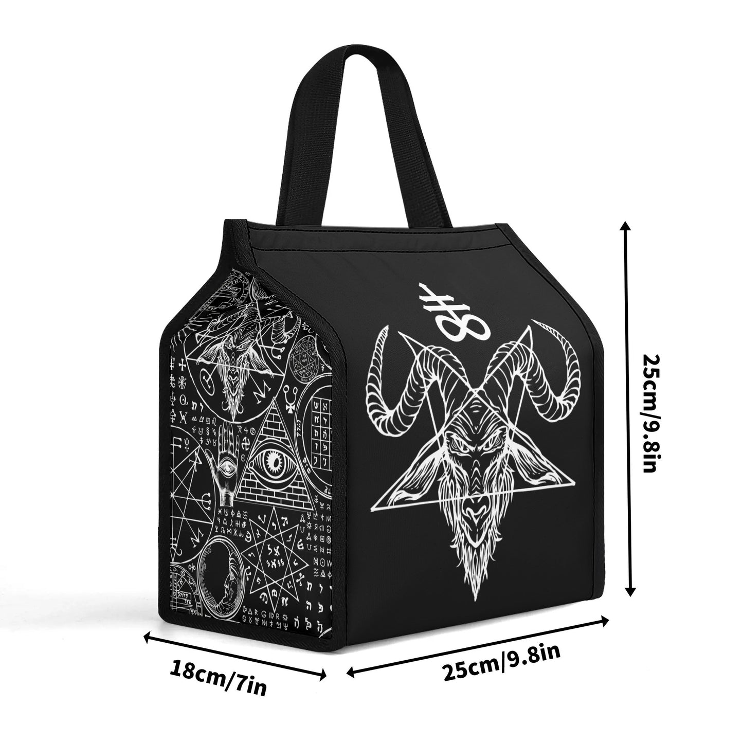 Dark Achemly Waterproof Lunch Bag