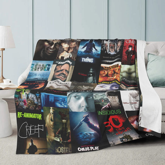 Night Terror v.2 Premium Fleece Blanket