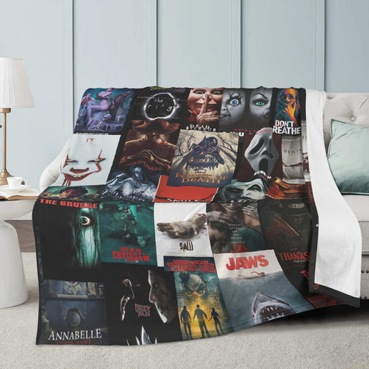 Night Terror v.1 Premium Fleece Blanket