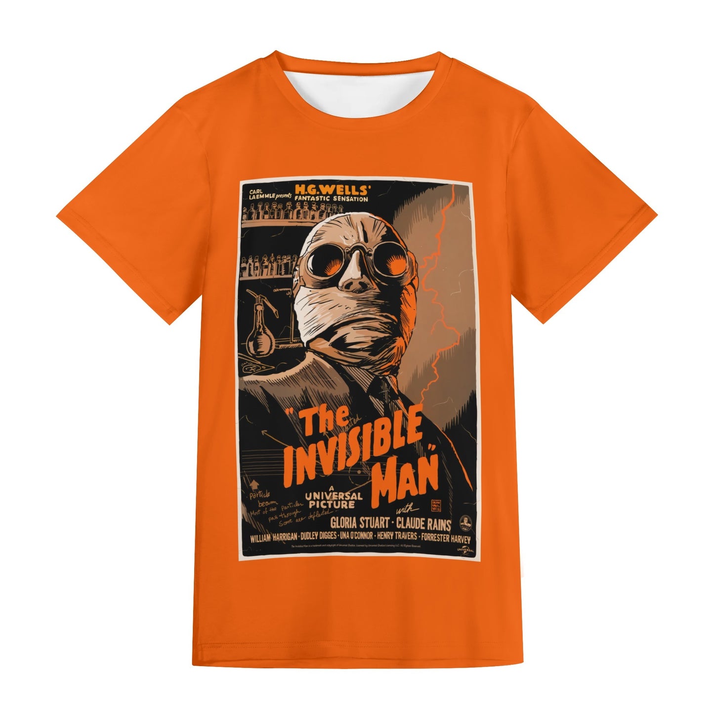 Invisible Man Unisex Short Sleeve Tshirt