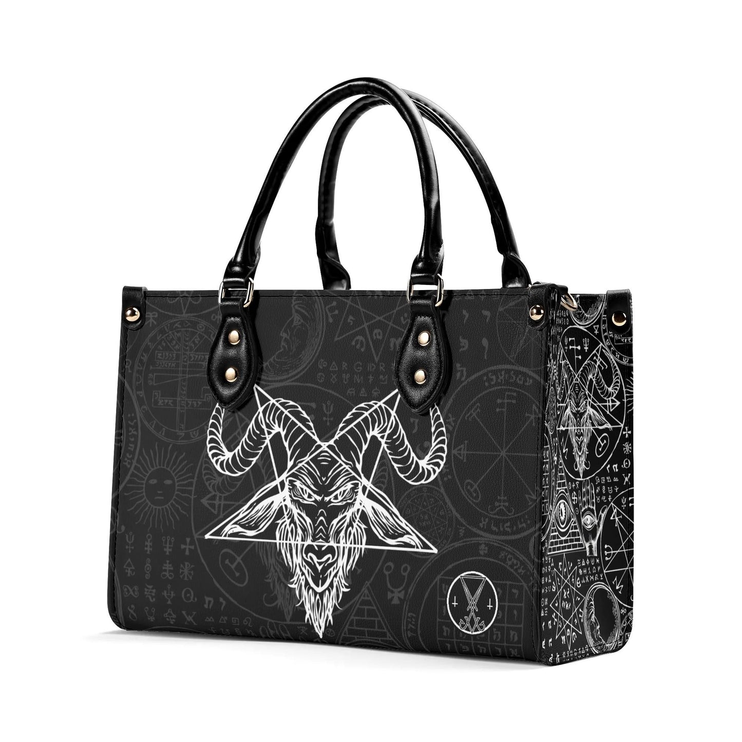 Dark Achemly New LARGE Leather Handbag