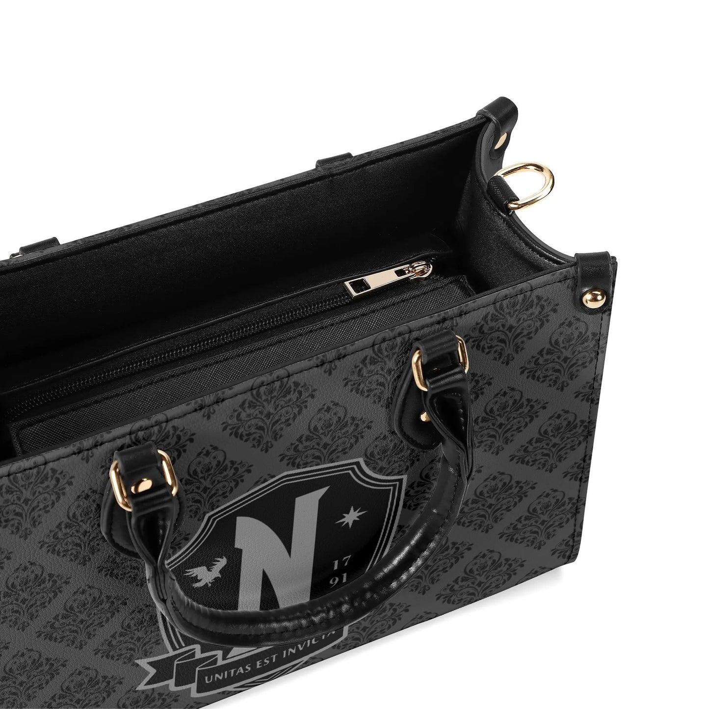 Nevermore Academy New LARGE Leather Handbag