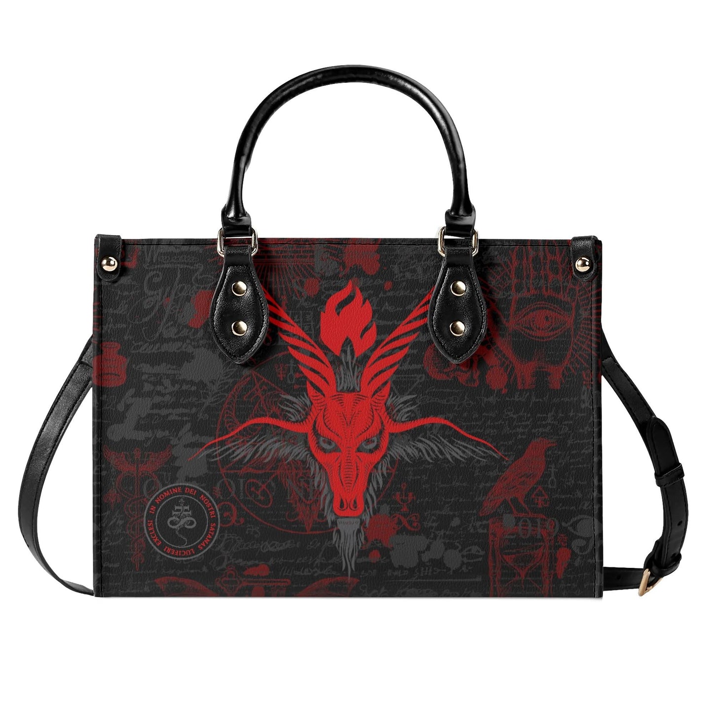 Red Dawn New LARGE Leather Handbag