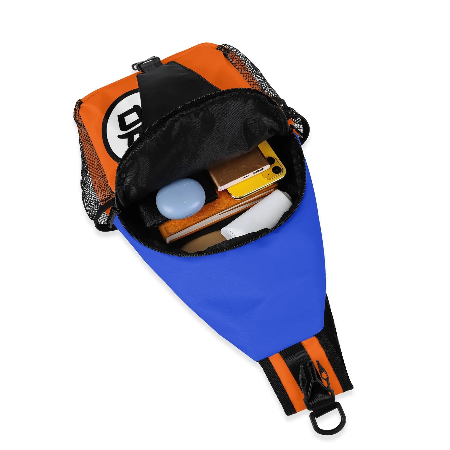 Goku Crossbody Bag with Adjustable Strap