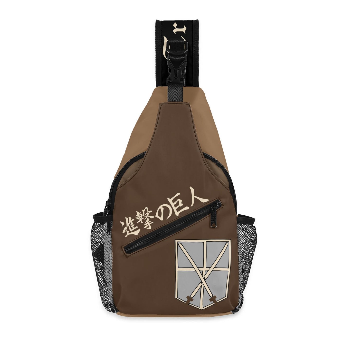 Attack on Titan Crossbody Bag with Adjustable Strap