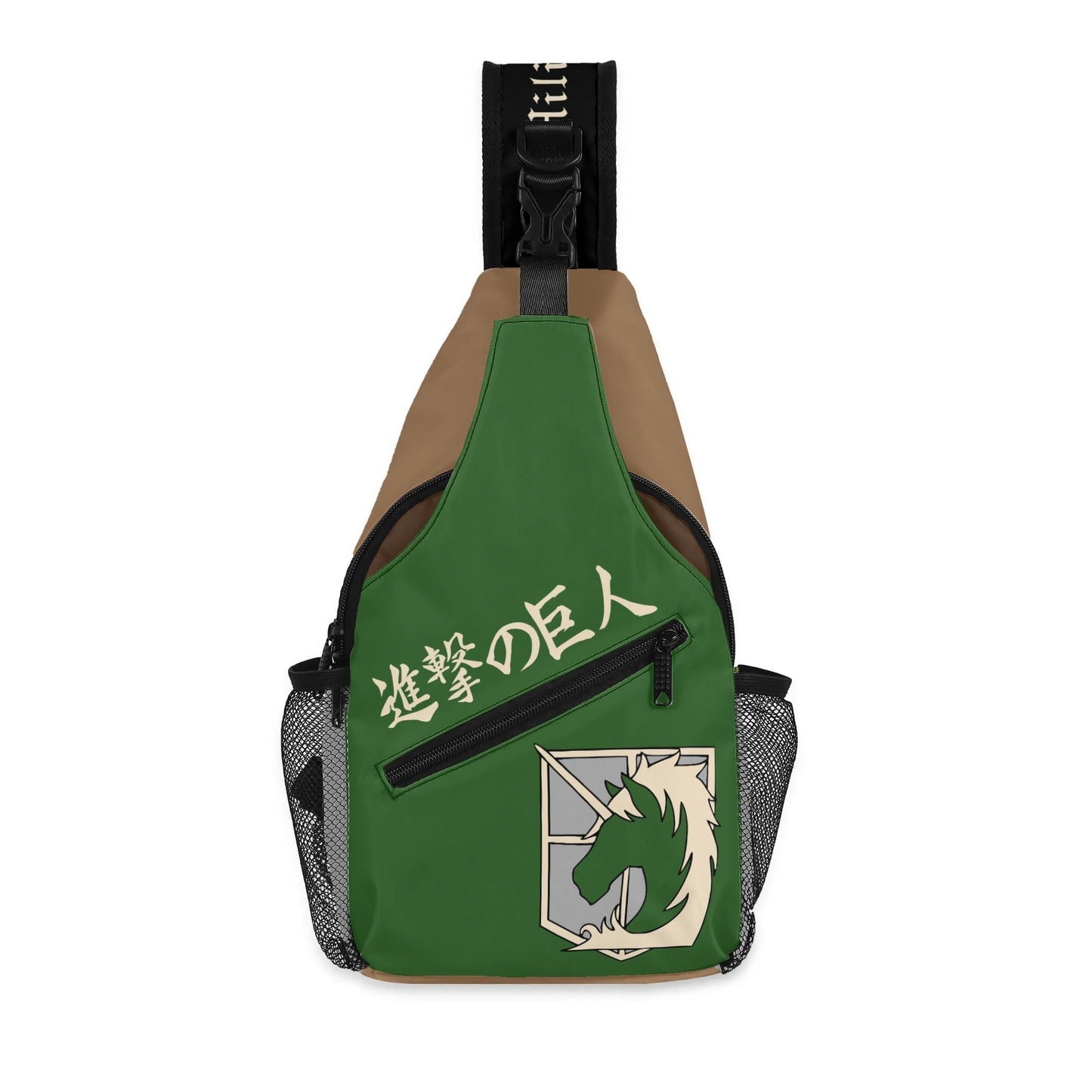 Attack on Titan Crossbody Bag with Adjustable Strap