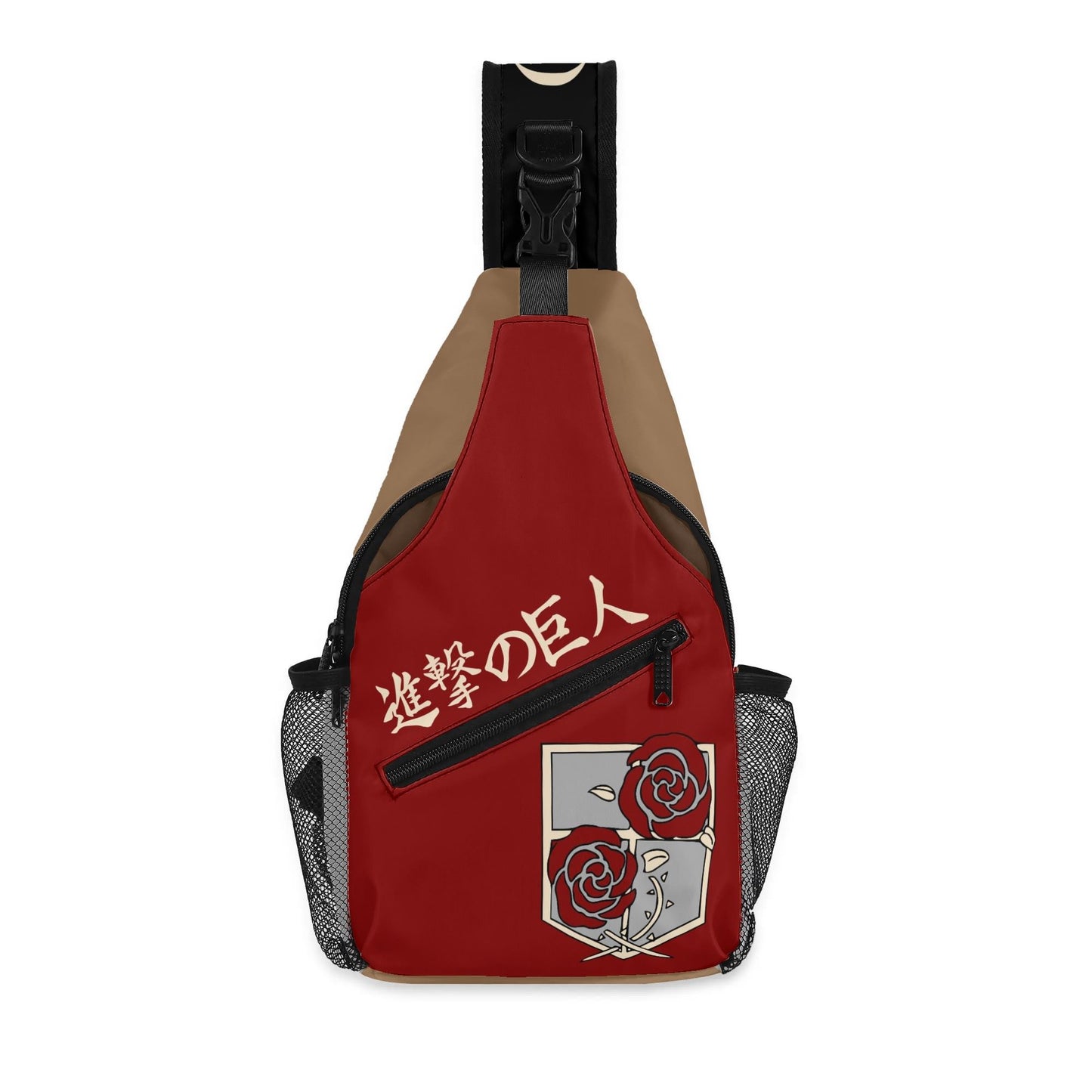 Attack on Titan Crossbody Bag with Adjustable Strap