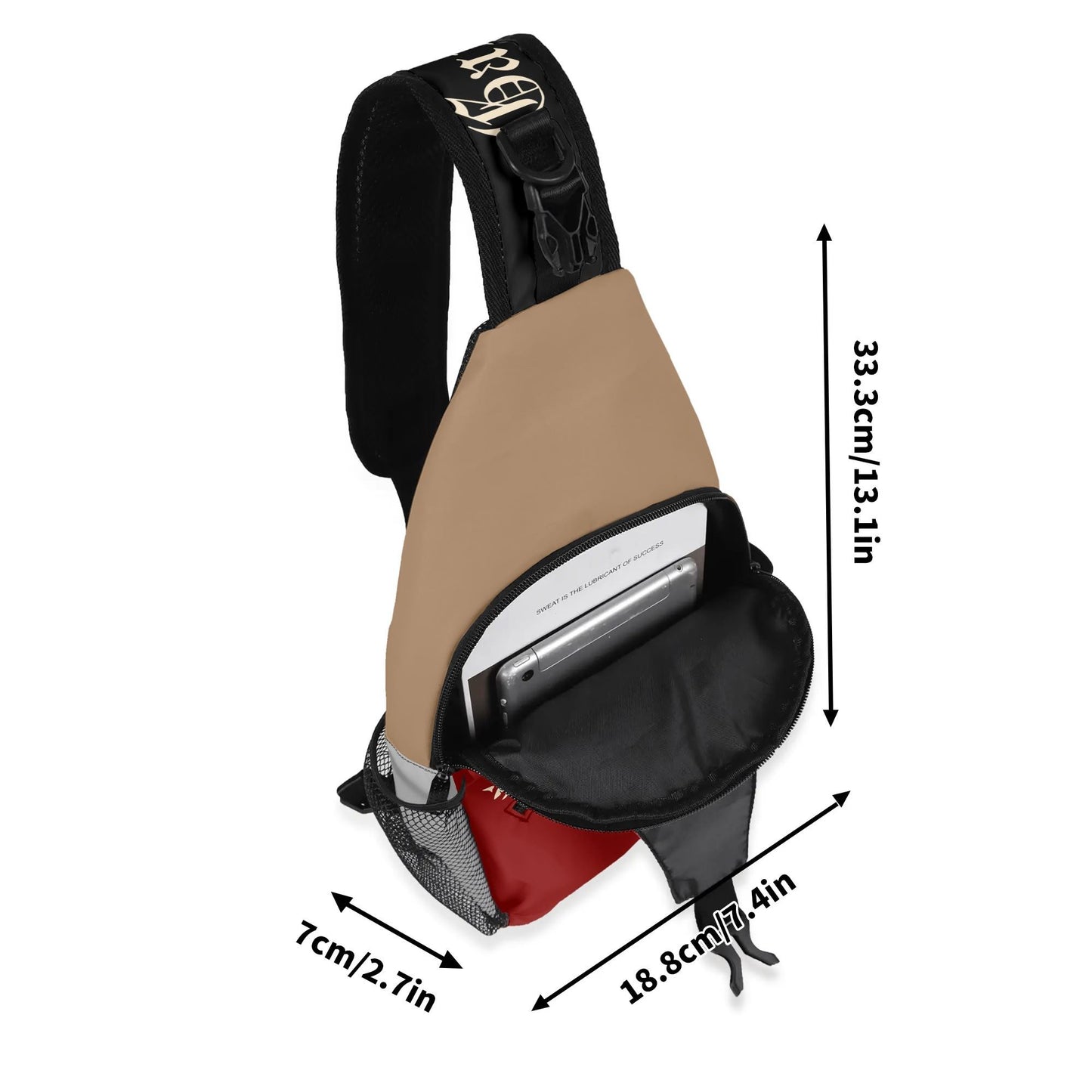 Attack on Titan Crossbody Bag with Adjustable Strap