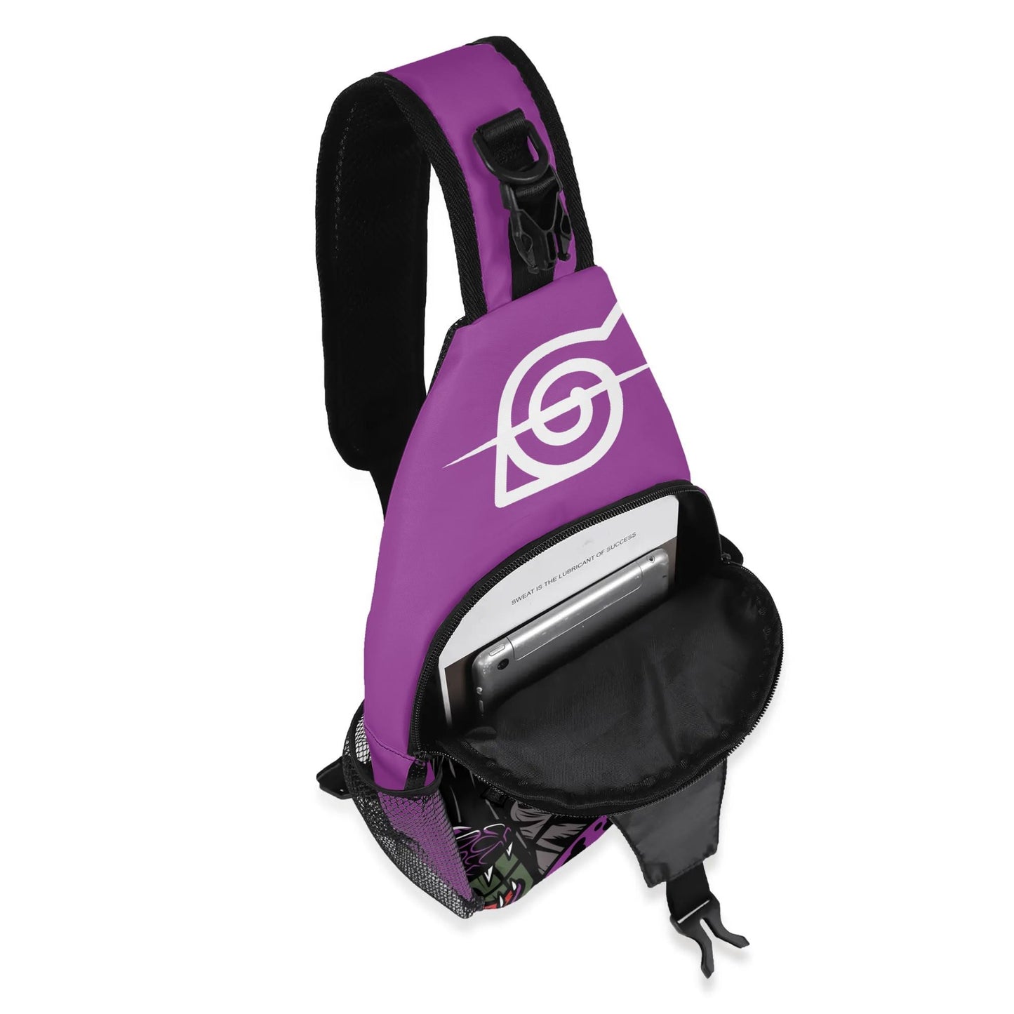 Orochimaru Crossbody Bag with Adjustable Strap