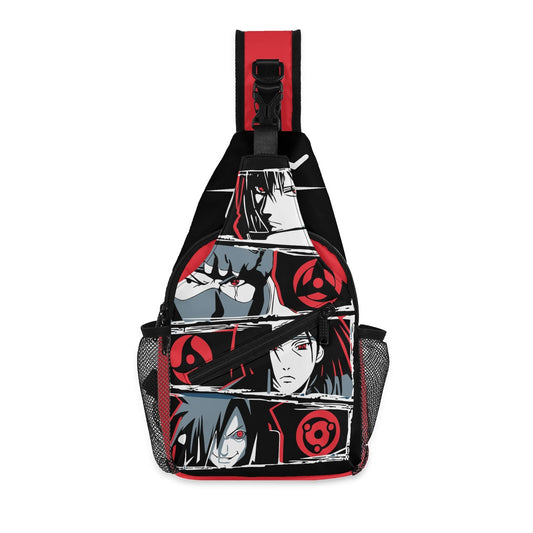 Rinnegan Crossbody Bag with Adjustable Strap